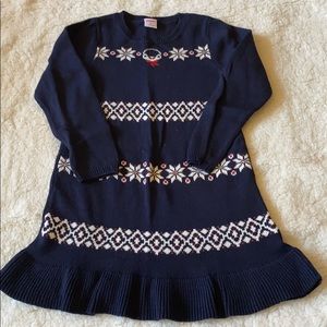 Gymboree penguin sweater dress 5 T